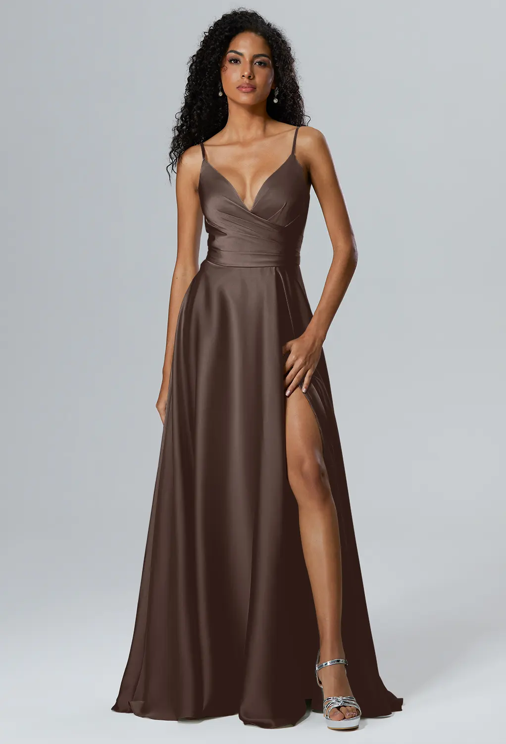 AW Rosemarie Seal Brown  Bridesmaid Dresses